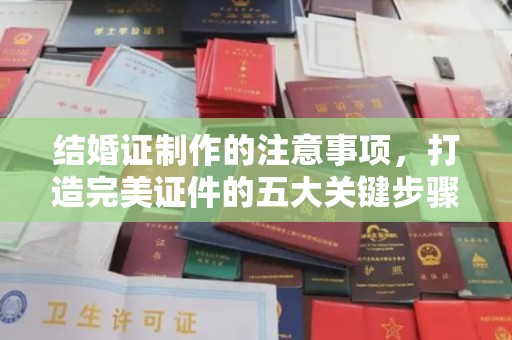 醴陵结婚证制作的注意事项，打造完美证件的五大关键步骤